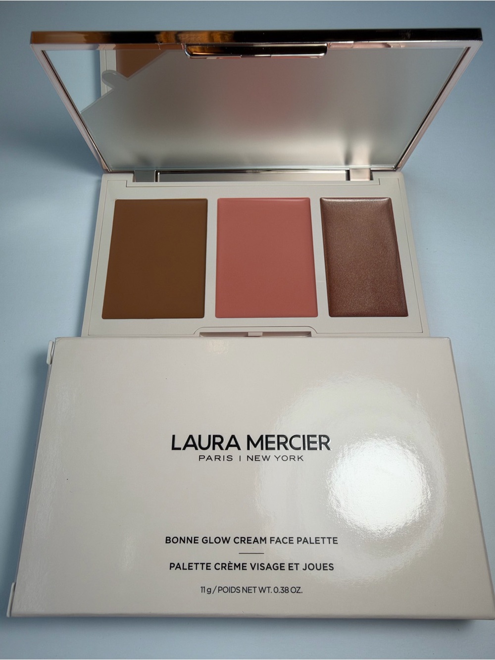 NWT🌷Laura Mercier Bonne Glow Cream Face & Eye Palette in “Amour”